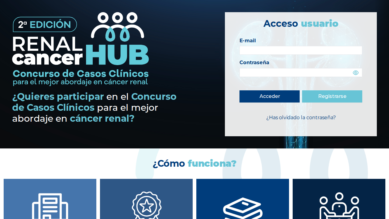 Renal Cancer Hub GRUPO GERMINAL: Concurso Casos Clínicos 2500€ – captura participación